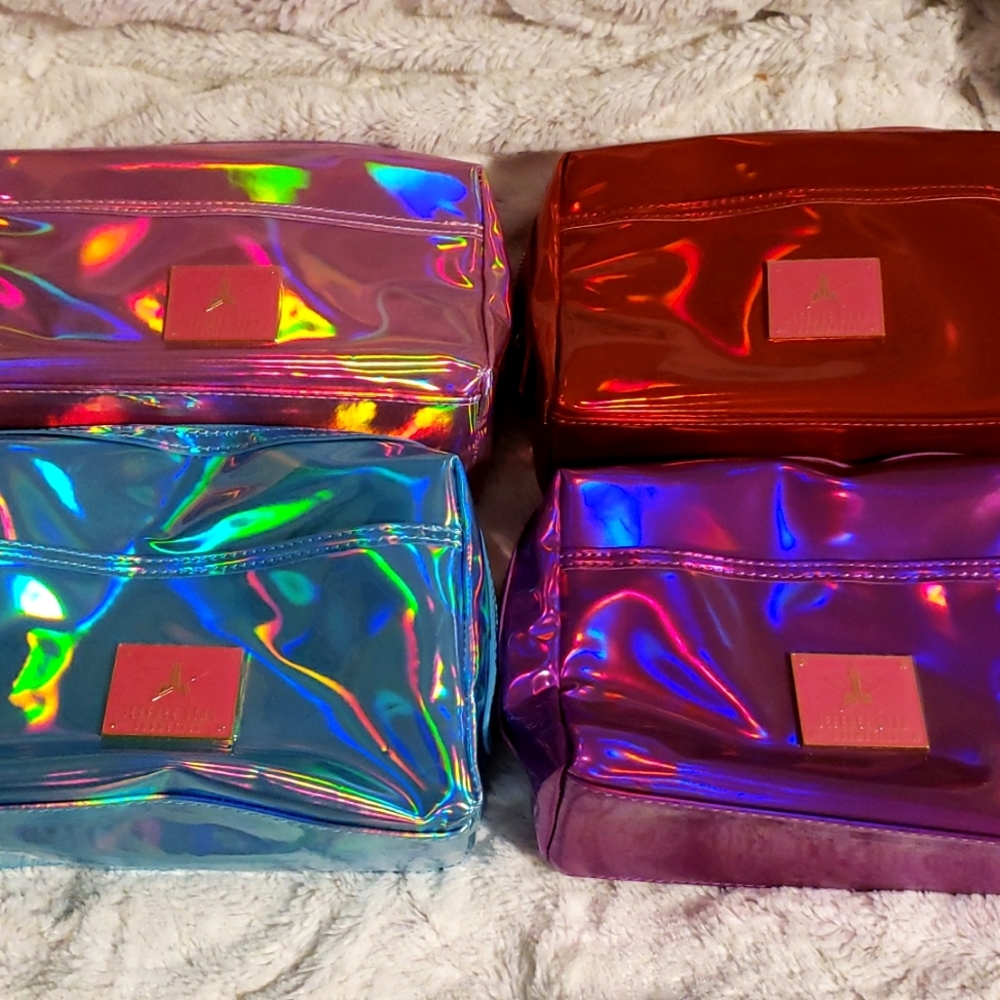 Jeffree Star Cosmetics Holographic Makeup Bags
